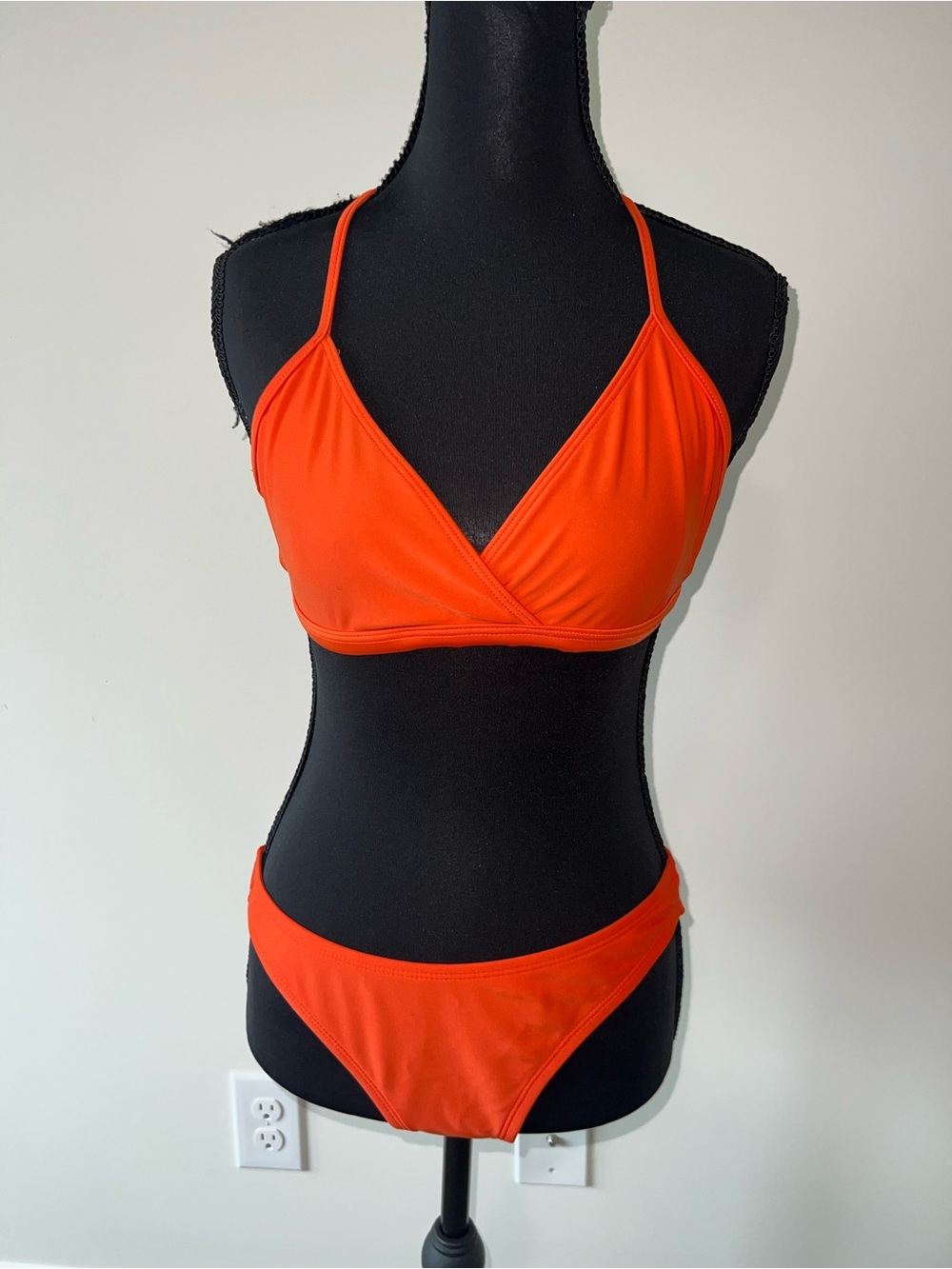 Patagonia Orange Bikini - Triangle Wrap Top and Bottom